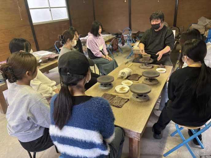 写真②-1堤焼乾馬窯