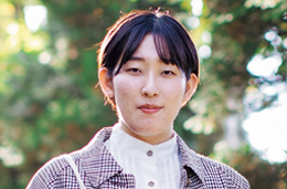 生活科学部食品栄養学科4年 佐藤 舞さん 宮城県 泉館山高等学校出身 My Mg Life