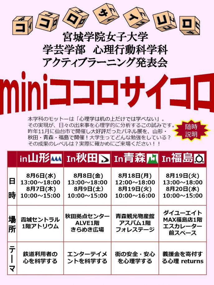 miniココロサイコロ1